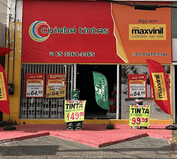 Fachada da Loja Carmindo de Campos