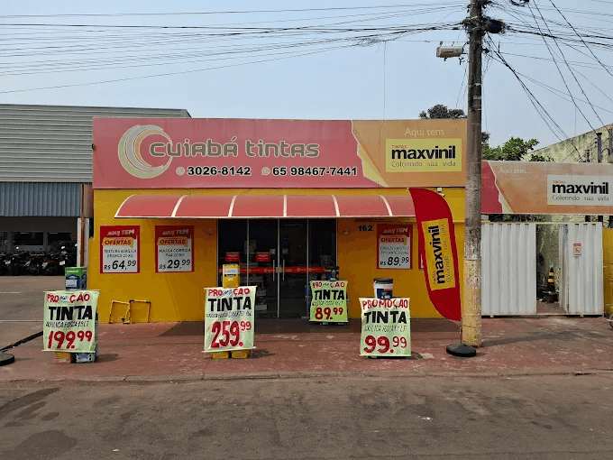 Fachada da Loja Cristo Rei