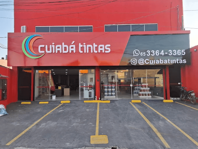 Fachada da Cuiabá Tintas General Melo