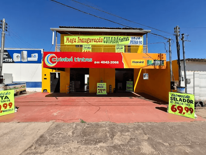 Fachada da Loja Pedra 90